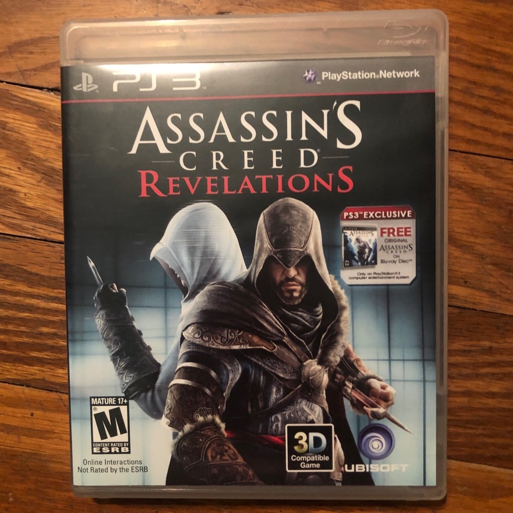 New unplayed Assasins Creed Revelations game for PS3